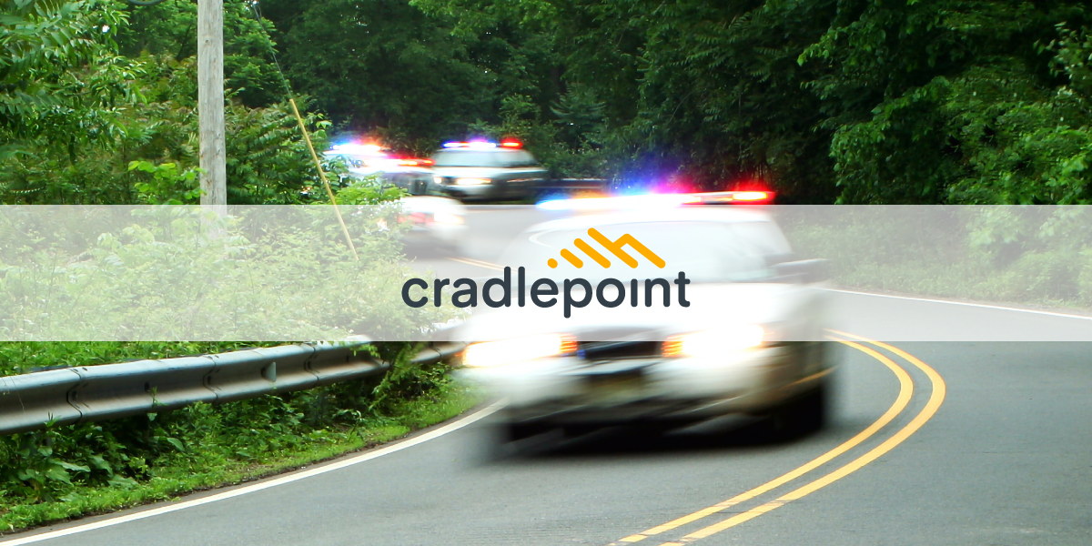 Public Safety 4G and 4G with Cradlepoint