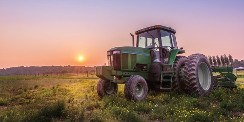Cellular Networking for Mobile Farming Equipment